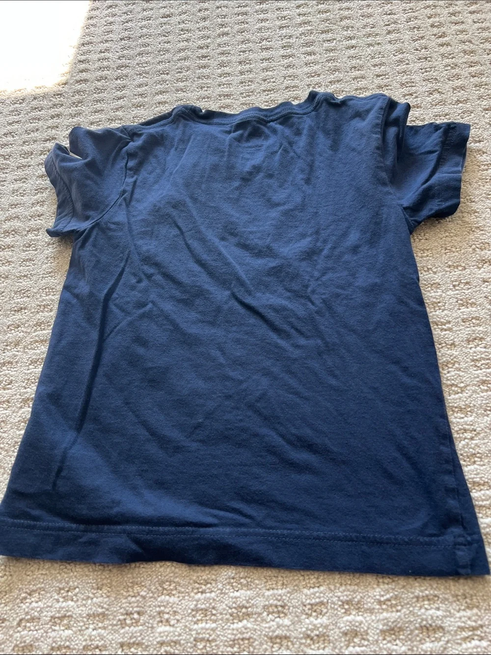Nike Kids Navy Blue 'Just Do It' Graphic Tee